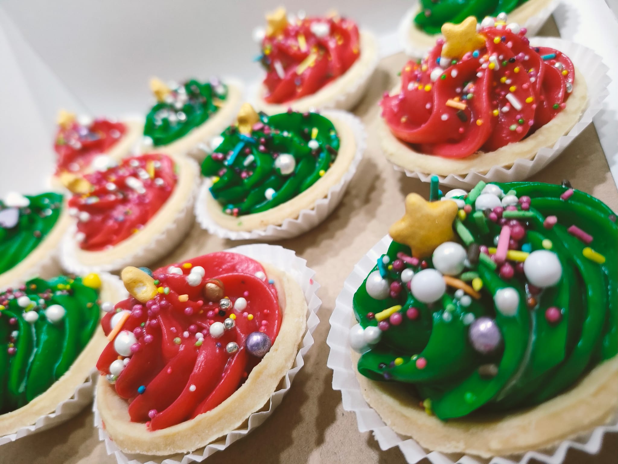 Mini tartolet (yeni yıl ikramlık) 